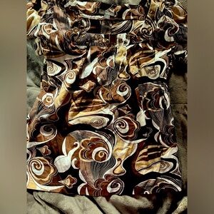 Embellished brown top